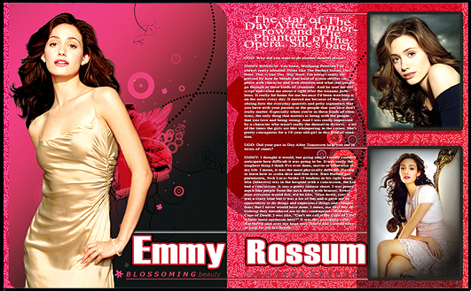 Emmy Rossum Gossip Cover